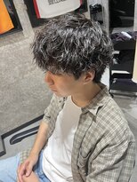 メンズサロン アネロ 名駅(Men's salon anhelo)&nbsp;ツーブロック×ツイストスパイラル×ウルフカット