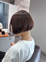 オーキッドバイヘアー(OrchiD.byhair)&nbsp;オレンジブラウン×大人ボブ