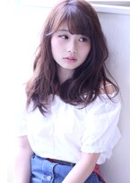 イースタイル 一社店(e style)&nbsp;ヌーディグレージュのゆる巻きスタイル