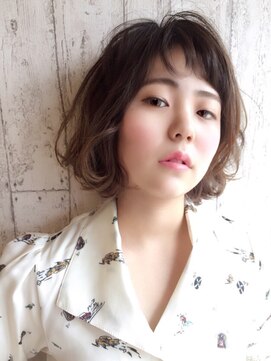モウ ライフヘアー(MOW LIFE HAIR) MOW☆グラデーション × 外ハネボブ