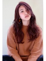 ヘアーアンドメイク シークタチカワ 立川店(Hair&Make Seek)&nbsp;【seek 立川】波ウェーブ×暖色系カラー