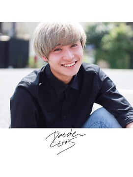 パドトロワ(Pas de trois) 新潟×プラチナハイトーン×メンズミディアム×モード