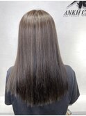 《アンククロスYUKI》アッシュグレーハイライト