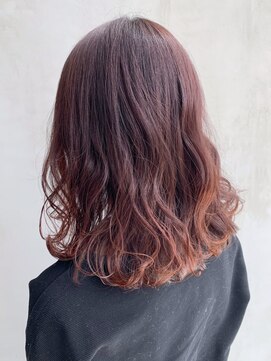 アイティー バイ アルバム 浦和店(IT by ALBUM) ピンクベージュ_オリーブカラーハイライトカラー_ba243641