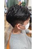 20代 2ブロ ビジネススタイル 池袋美容室 メンズカット