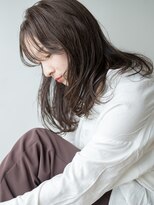 アヌーク トケ(AnouK TOKE) 【AnouK-TOKE-】ナチュラルラフロング×ダルベージュ