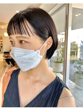 メラク バイ コア(Merak by CoRe.gn) オン眉かわいいミニボブショート/ショートカット/ショートヘア