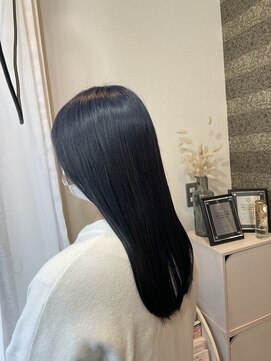 ロンドアベニール 北千住(Lond avenir) 大人気！ネイビーブルーからー！ブリーチあり！