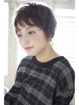 グランアージュ 錦糸町(grandage) 大人可愛い20代30代40代黒髪前下がりショートボブ丸みショートｄ