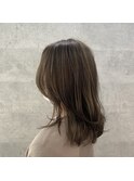 白髪ぼかしハイライト