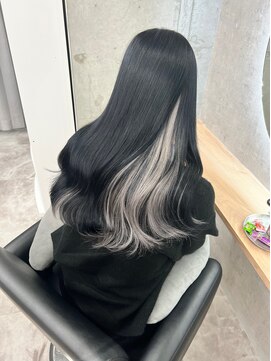 アロ 大阪梅田(alo) 韓国風インナーカラー《大阪梅田駅》