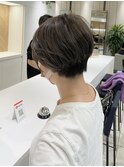 シルクハイライト脱白髪染め デザインカラー