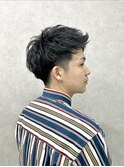 ジェットモヒカンスパイキーショートツーブロックフェード