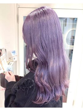 テトラ バイ ネオリーブ 横浜西口店(tetra by neolive) ペールラベンダーカラー**