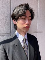ロフティー 清澄白河(LOFTY)&nbsp;men'sショート/韓国ヘア/センターパート/アップバング/清澄白河