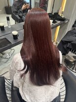 ロンドエニカ 大宮(Lond enika)&nbsp;秋カラー◎ワインレッドカラー/ロング/大宮