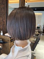 ヘアリゾート粋 トゥジュ 池袋東口店(tujuh)&nbsp;ショートボブ/ナチュラルブラウン
