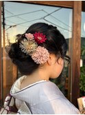 成人式ヘアセット