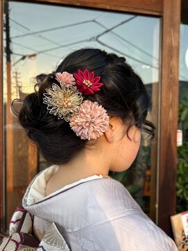 ギャロップヘアー 成人式ヘアセット(※ヘアセットのみ)