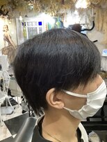 メルモアロマヘアー(melmo aroma hair)&nbsp;ツーブロアシメショートレイヤー