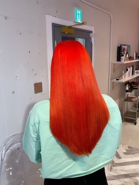 ナチュラル 渋谷店(Natural) 4色でつくるブラッドオレンジカラー