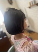 小学生ボブスタイル