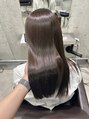 カノイ(KANOI) 縮毛矯正も得意です。髪の状態に合わせて配合します♪