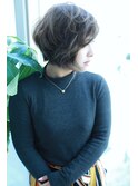 ☆オリーブグレーココアベージュ小顔クラゲヘアー/黒髪/髪質改善