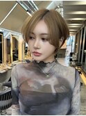 10代20代切りっぱなしボブショートヘアくびれボブ天神大名