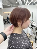 黒髪カタログ/ボブルフ/小顔に見せるヘア/ワンレン