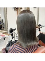 ヘアメイク アンフィ(amphi)&nbsp;透明感オリーブグレージュカラー..~*＊.