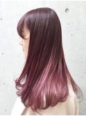 インナーカラーベリーピンク