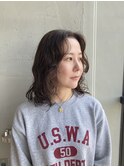 ミディアムウェーブパーマ