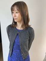 ソーソー(SoSo)&nbsp;《SoSo》ミディアム×ベージュカラー