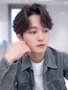 ケアリー 越谷レイクタウン(Carelly) カルマパーマ/ベリーショート/ダークアッシュ/ニュアンスパーマ