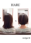 【HARUショート】お客様スタイル