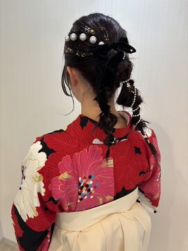 アレイズ ツクダ(ArayZ Tsukuda) 卒業式ヘア