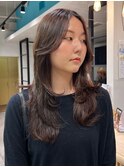ワンカールレイヤー/海外風レイヤー/顔まわりレイヤー