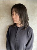 レイヤーカット×マットカラー