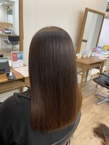 アメリ(Ameri)&nbsp;-Ameri-藤川☆素髪ストレート【浜町/ショート/ボブ/髪質改善】