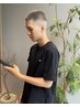 《遠山葉月限定》フェードカット+シェービング+眉毛カット