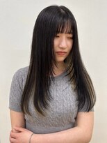 スパ ヘアーデザイン(SPA hair design) フェイスレイヤー＋インナーカラー