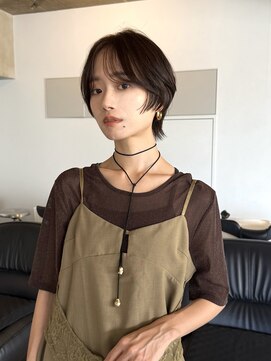 シセイ 青山(SHISEI) ショートウルフ/顔まわりレイヤー/レイヤーショート