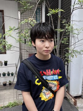 カウチ(Kauti) ポイントパーマでショートに動きをプラス!