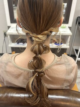 ヘアーパッション(Hair Passion) シンプル編みおろし