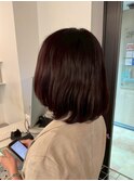 艶が映える大人ナチュラルボブ【髪質改善】