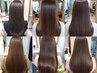 【新感覚◎極・髪質改善】カット+縮毛矯正+超音波カシミヤ+バブルspa