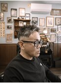 ツーブロックアイロンパーマ