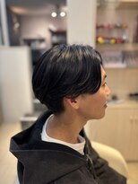 ヘアーリゾートラシックアールプラス(hair resort lachiq R+)&nbsp;センターパート×フェザー