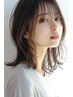 《うるツヤ美髪コース》カットカラー＆うるツヤトリートメント￥17600→